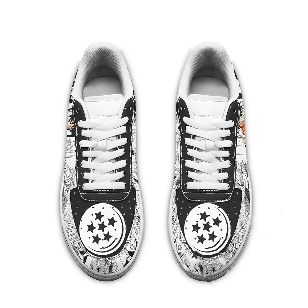 Dragon Ball Anime Mixed Manga Style Amazon Nike Air Force Shoes