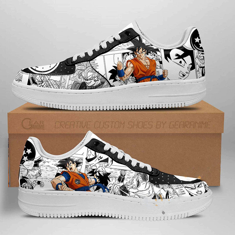 Dragon Ball Anime Nike Air Force Shoes