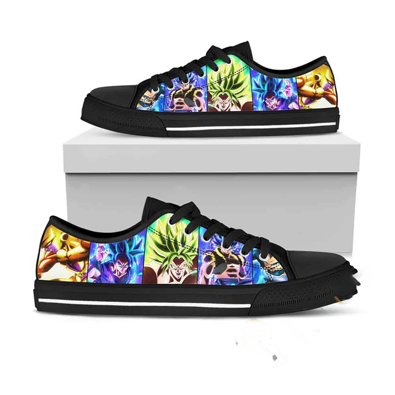 3D Dragon Ball Low Top Shoes