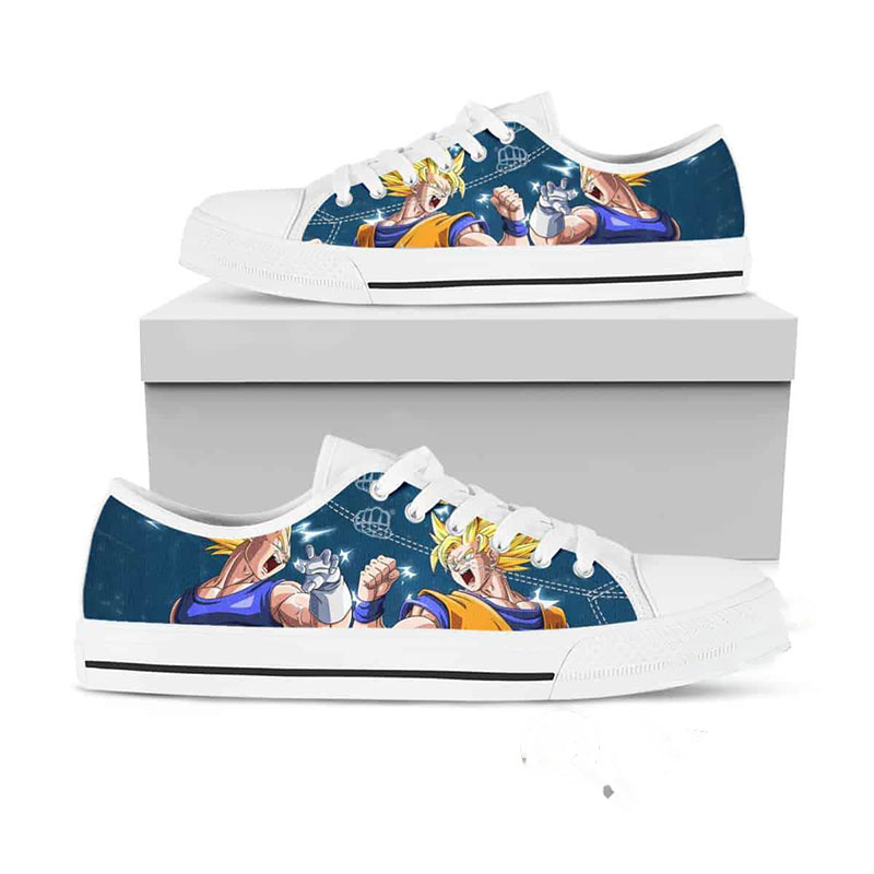 3D Dragon Ball Low Top Shoes