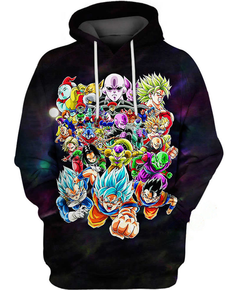 Dragon Ball Super Hoodie 3D 15 Dragon Ball Super Hoodie 3D