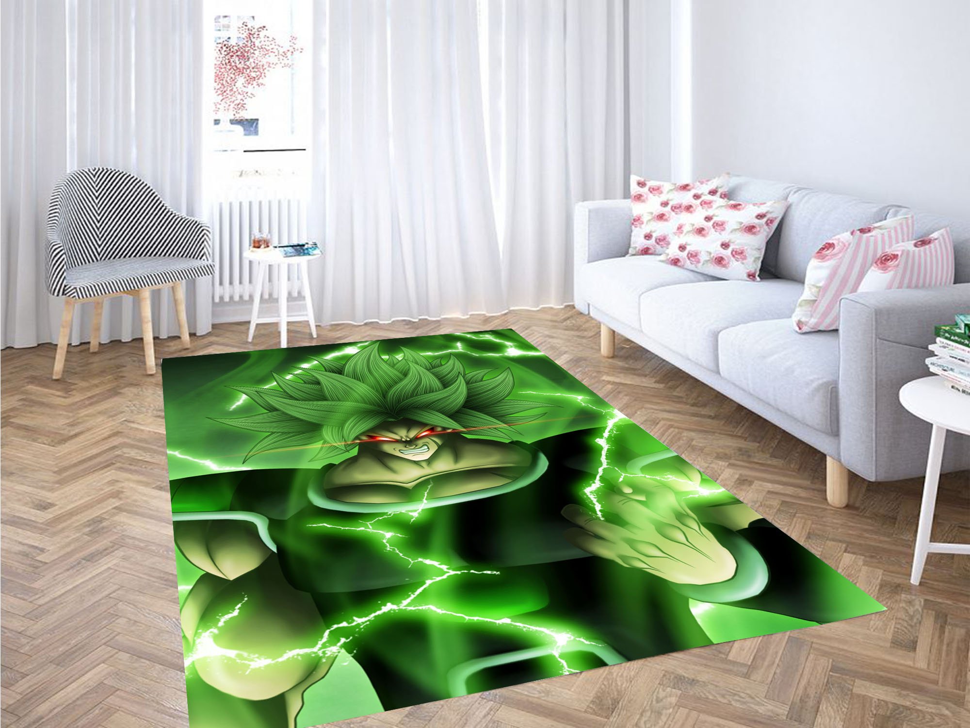 Dragon Ball Super Broly Carpet Rug