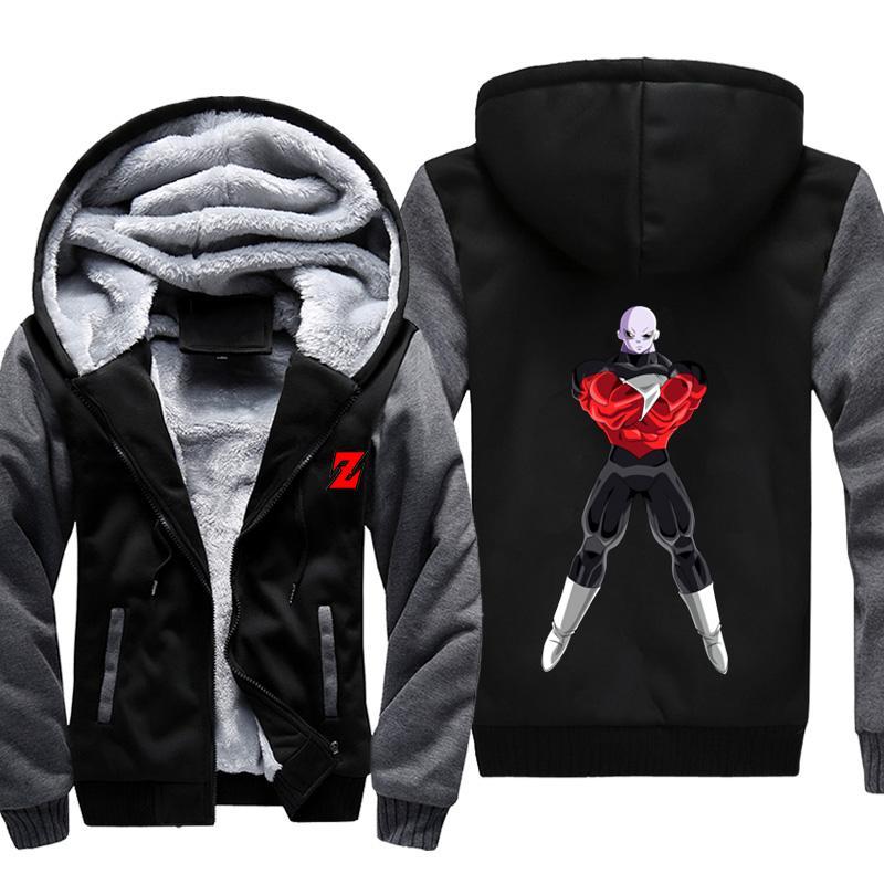 Dragon Ball Super Jiren Jacket Jiren Fleece Jacket Anime Hoodie 3D