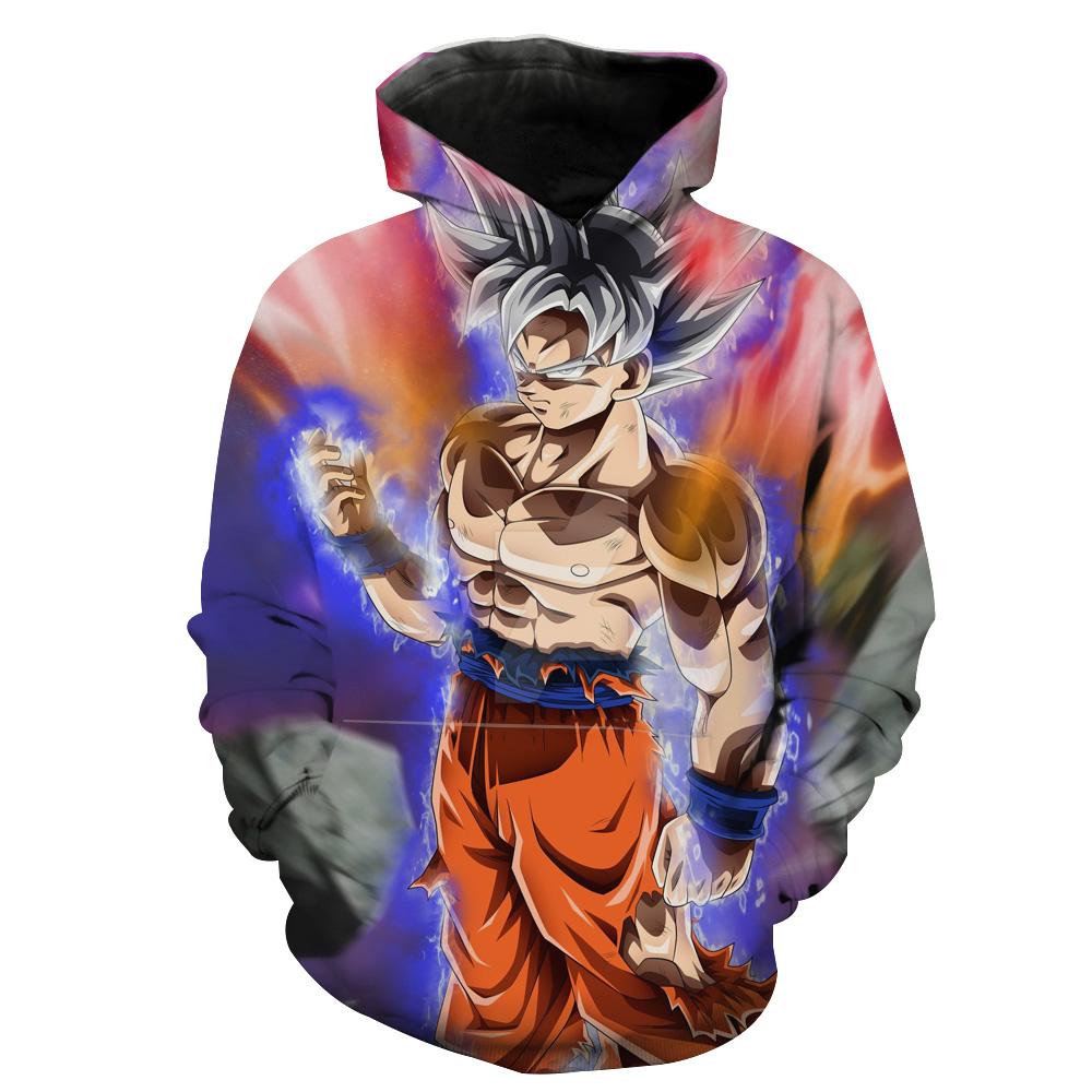 Dragon Ball Super Ultra Instinct Goku Dragon Ball Goku Hoodie 3D
