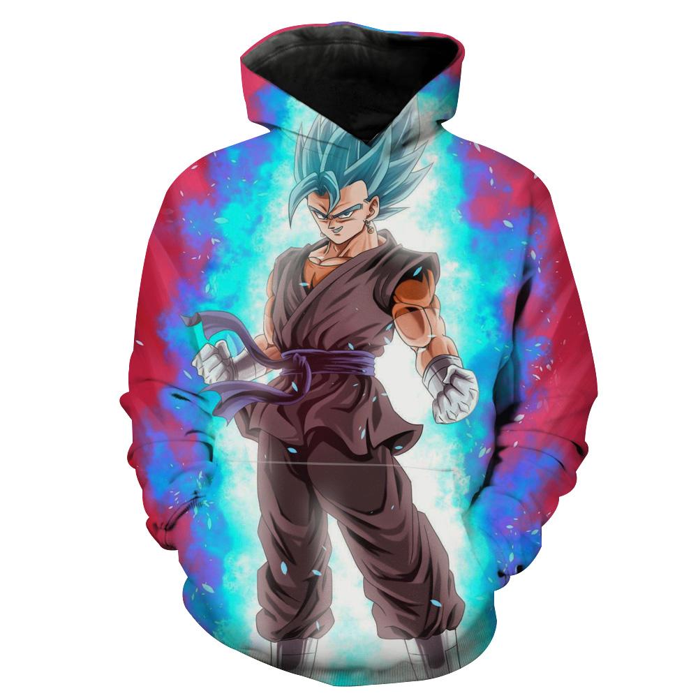 Dragon Ball Super Vegito Vegetto Blue Hoodie 3D 2 Dragon Ball Super Vegito Vegetto Blue Hoodie 3D