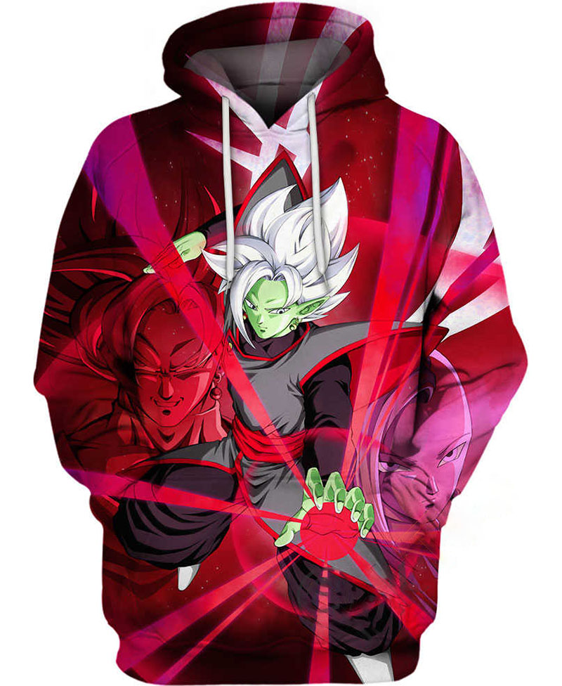 Dragon Ball Zamasu Fusion Hoodie 3D