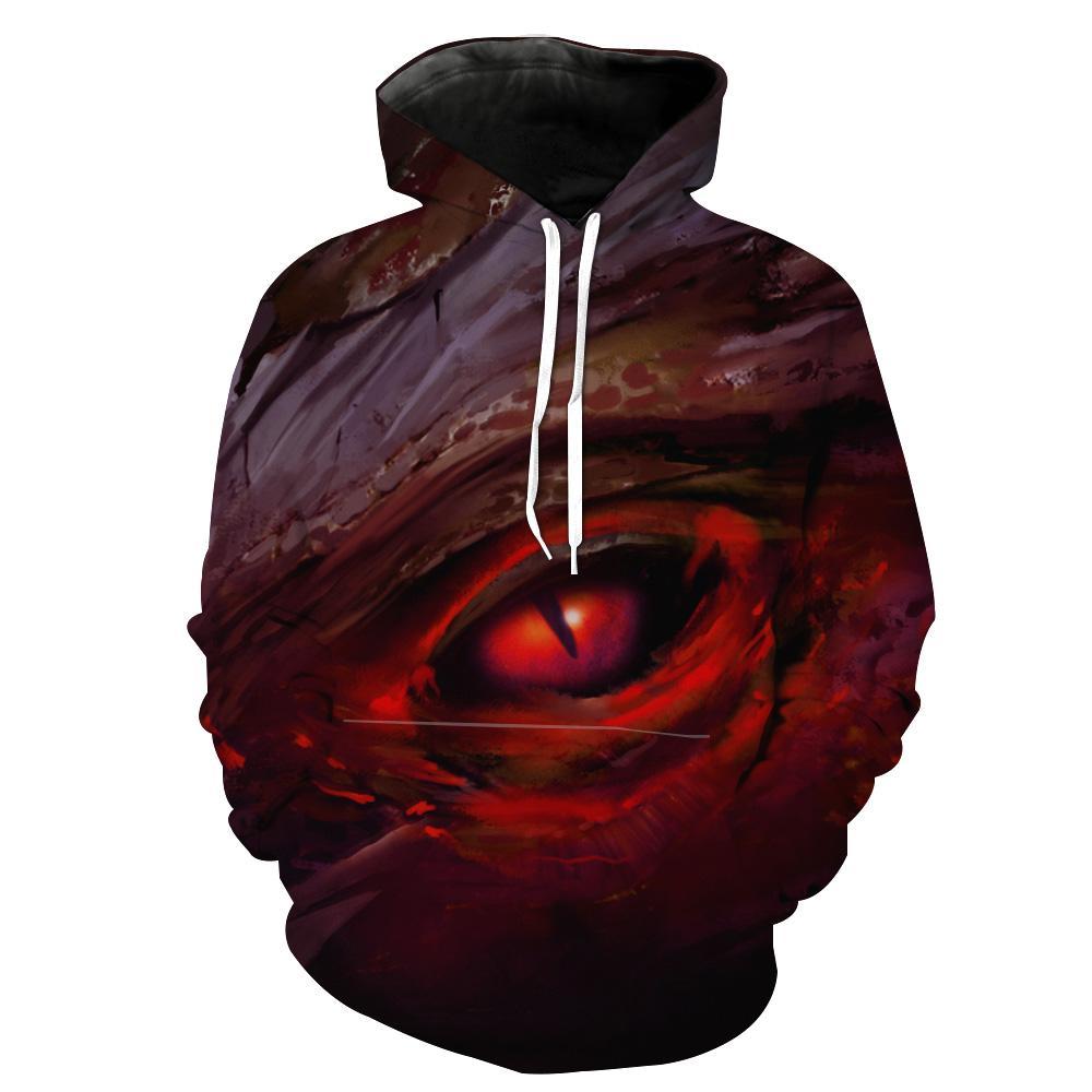 Dragon Eye Fantasy Dragon Hoodie 3D 1 Dragon Eye Fantasy Dragon Hoodie 3D