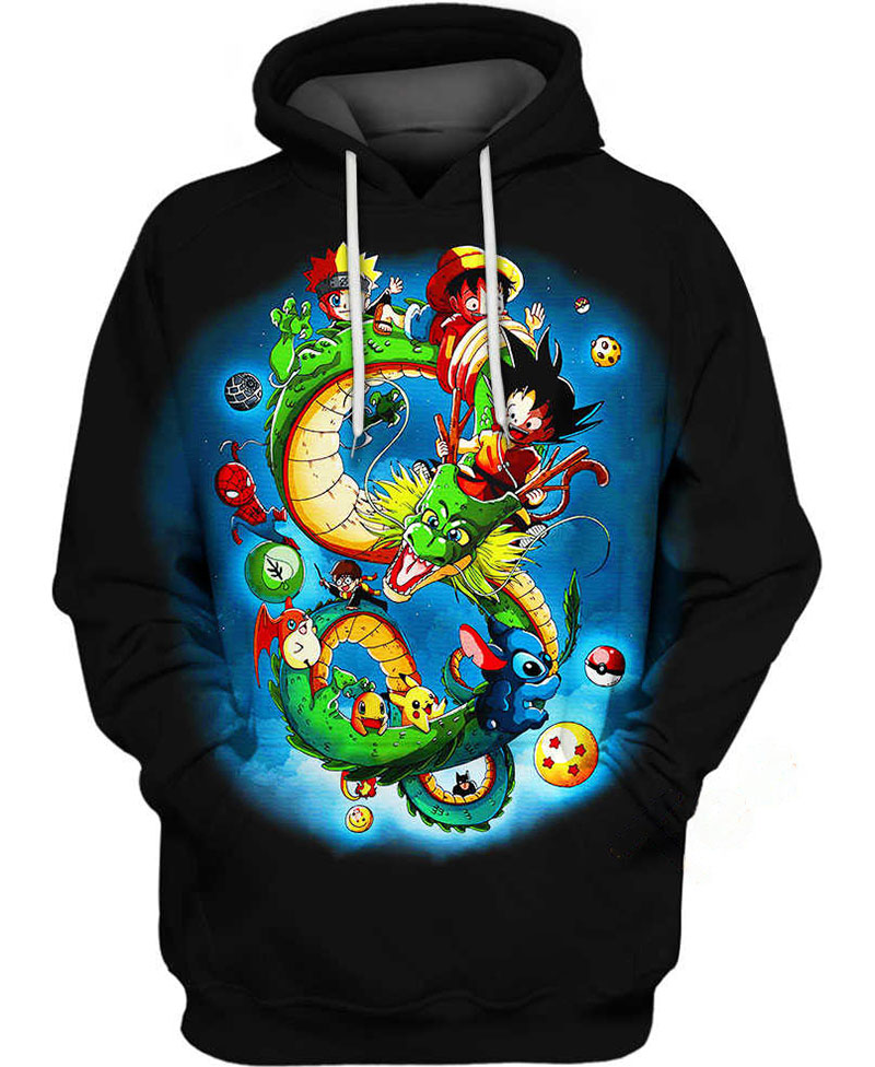 Dragon Freedom Hoodie 3D 9 Dragon Freedom Hoodie 3D