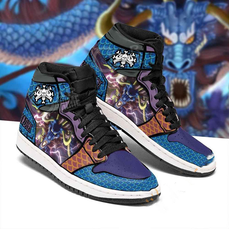 Dragon Kaido Yonko One Piece Sneakers Anime Air Jordan Shoes 7 Dragon Kaido Yonko One Piece Sneakers Anime Air Jordan Shoes