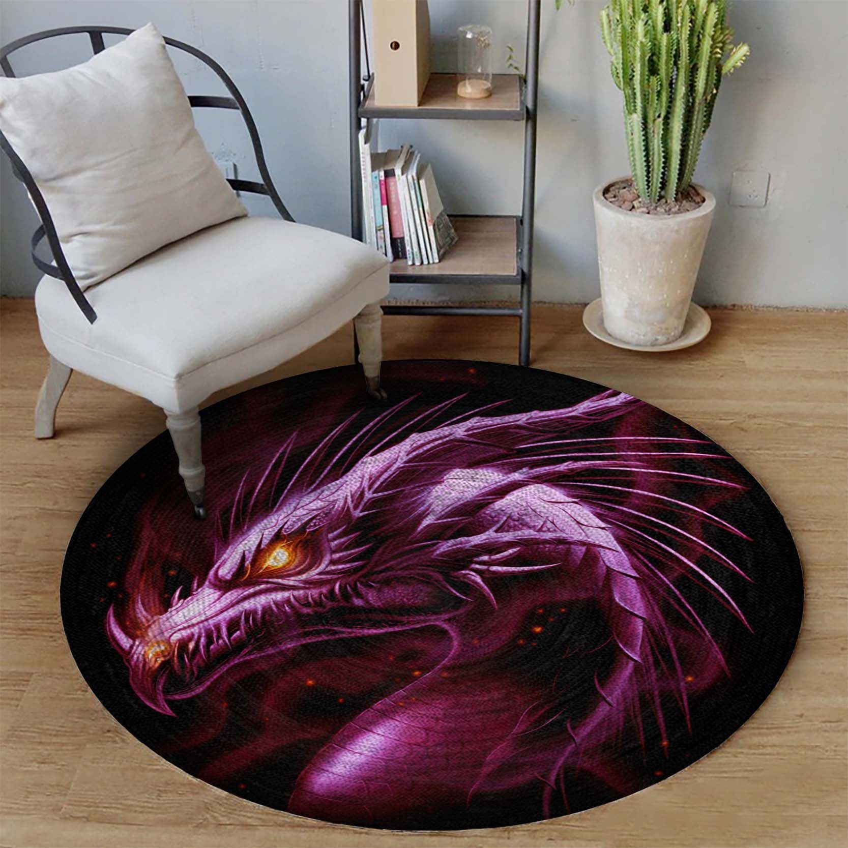 Dragon Limited Edition Round Rug 6 Dragon Limited Edition Round Rug