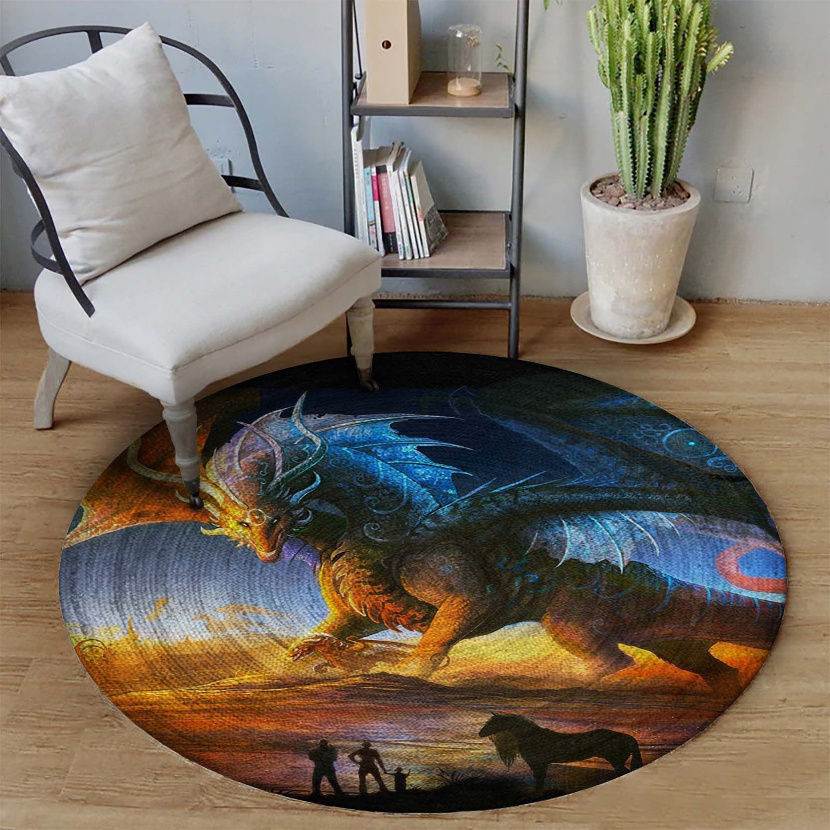 Dragon Limited Edition Round Rug 7 Dragon Limited Edition Round Rug