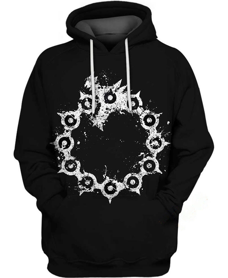 Dragon Sin Of Wrath Hoodie 3D