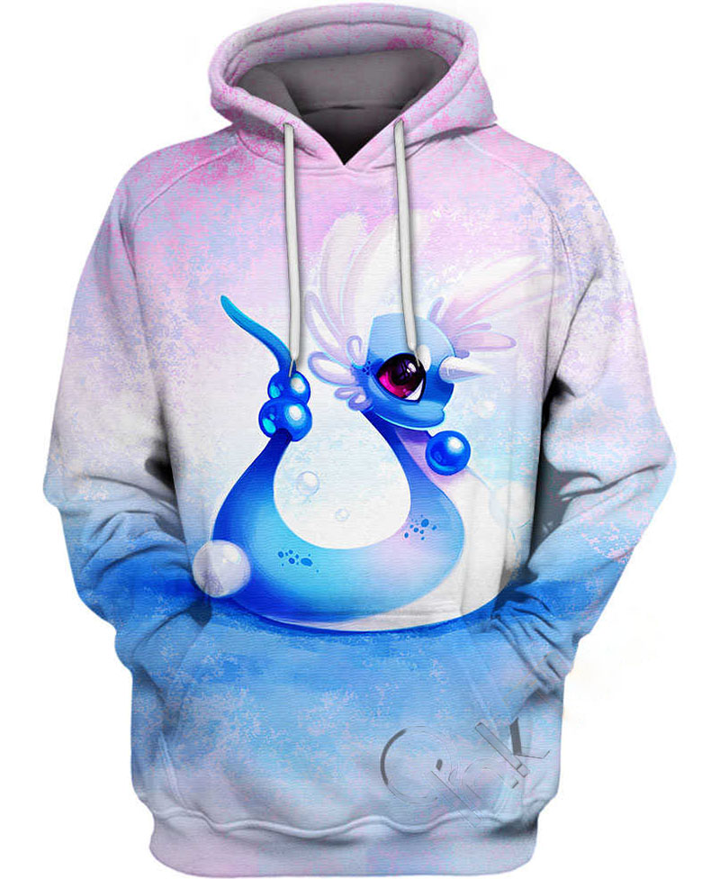 Dragonair Chibi Hoodie 3D