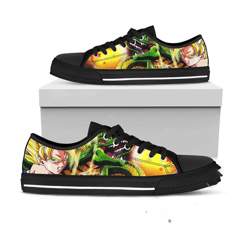 Dragonball Best Scene Low Top Shoes
