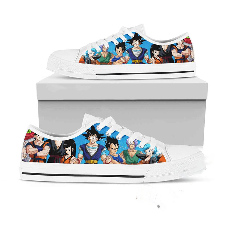 Dragonball Custom Low Top Shoes