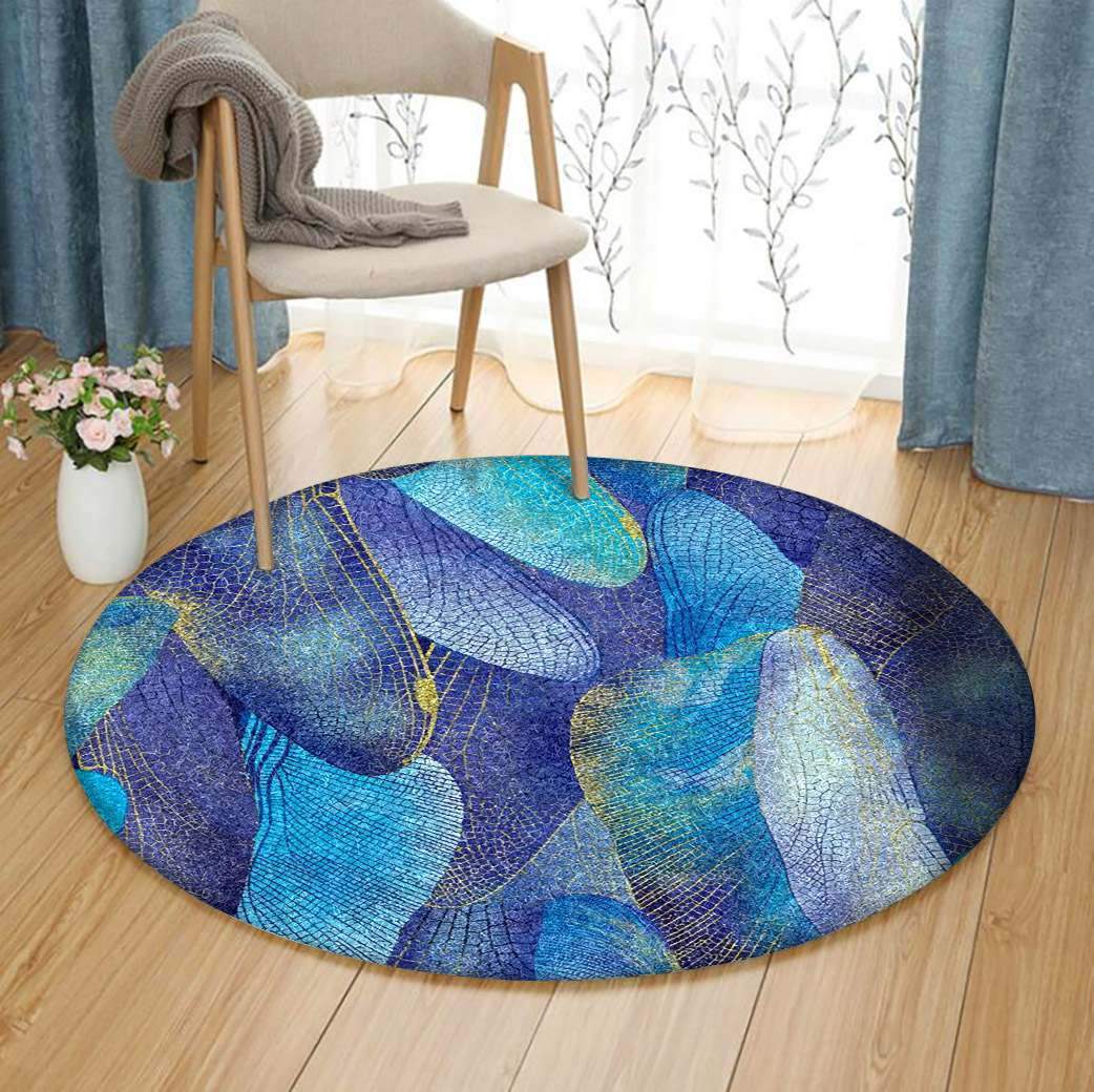 Dragonfly Limited Edition Round Rug 8 Dragonfly Limited Edition Round Rug