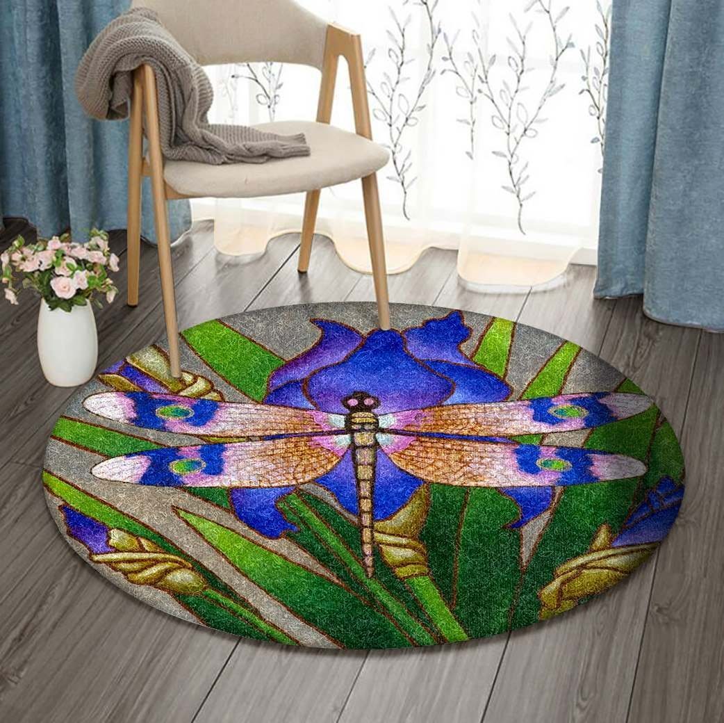 Dragonfly Limited Edition Round Rug 6 Dragonfly Limited Edition Round Rug