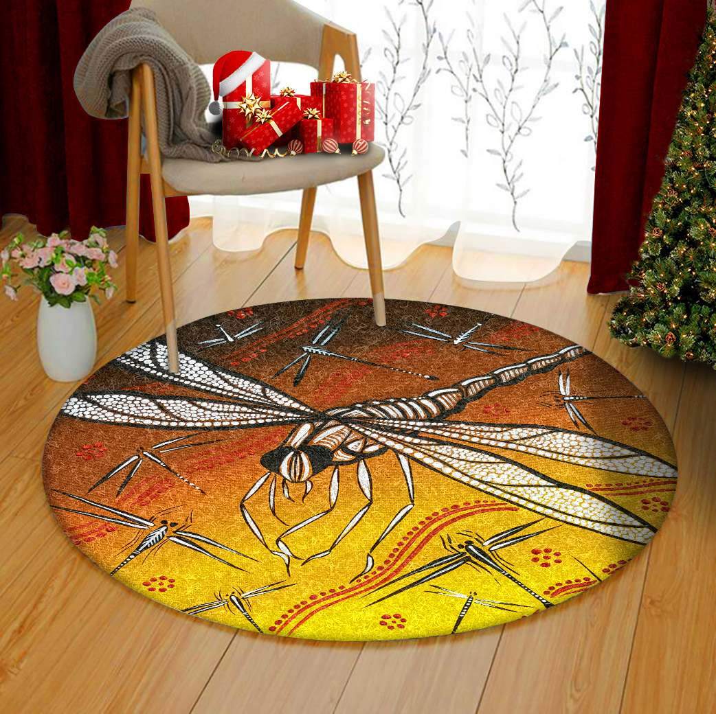 Dragonfly Limited Edition Round Rug 7 Dragonfly Limited Edition Round Rug
