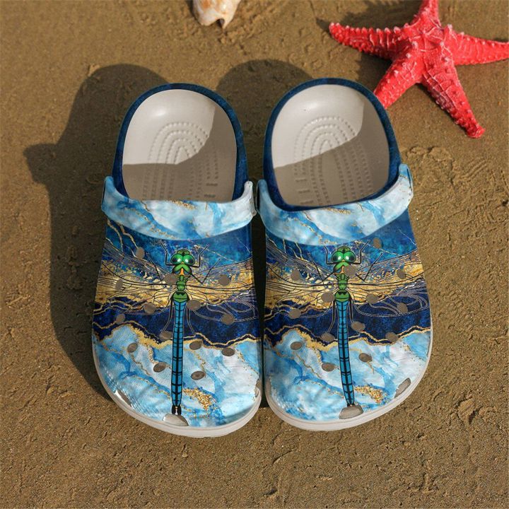 Dragonfly Lovely Crocs Clog Shoes 2 Dragonfly Lovely Crocs Clog Shoes