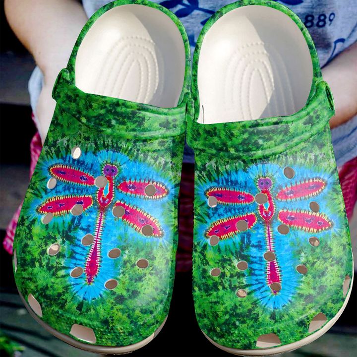 Dragonfly Lovers Crocs Clog Shoes