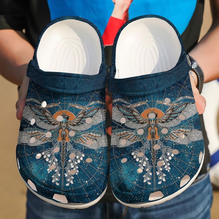 Dragonfly Twinkle Crocs Clog Shoes