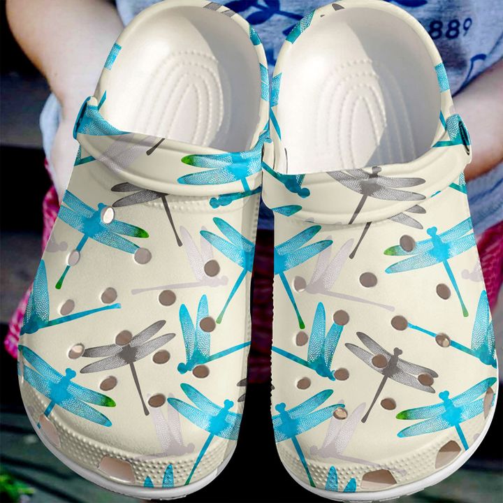 Dragonfly World Of Dragonflies Crocs Clog Shoes