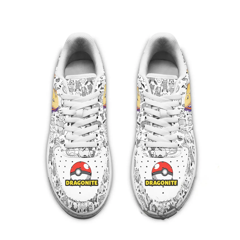 Dragonite Pokemon Fan Gift Idea Amazon Nike Air Force Shoes