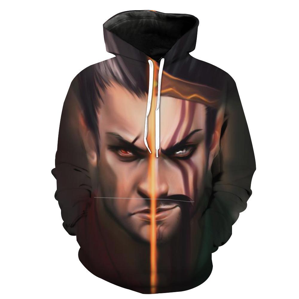 Draven And Darius League Of Legends Hoodie 3D 1 Draven And Darius League Of Legends Hoodie 3D