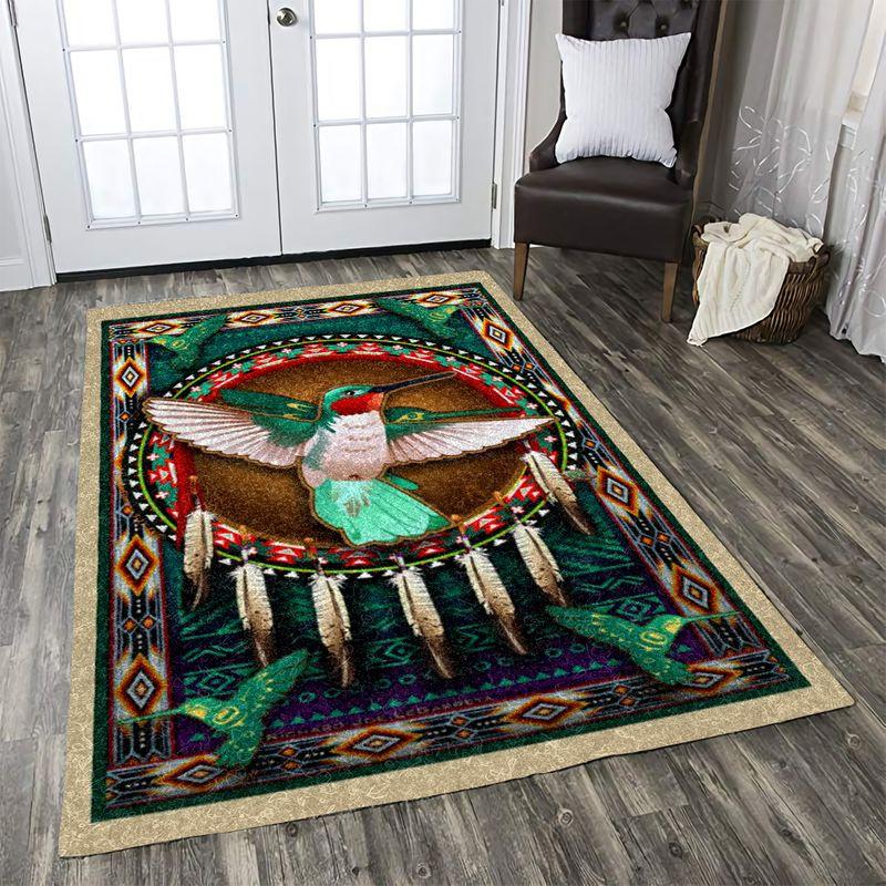 Dreamcatcher Hummingbird Rectangle Limited Edition Rug