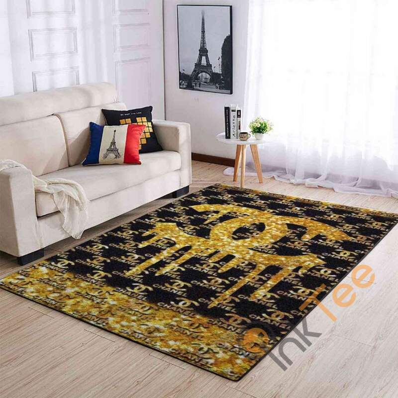 Drip Chanel Area Rug 1 Drip Chanel Area Rug