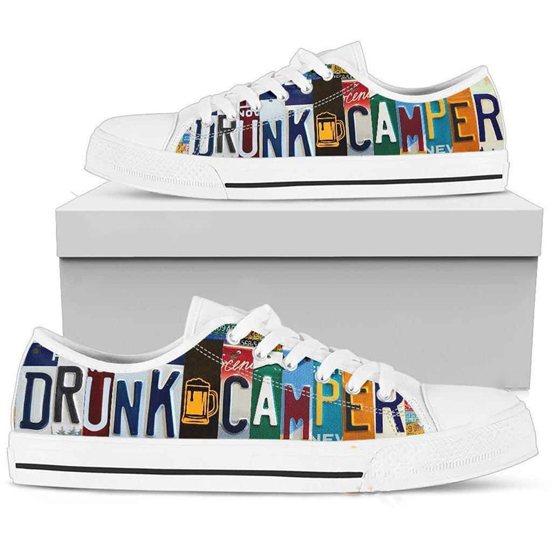 Drunk Camper Low Top Shoes