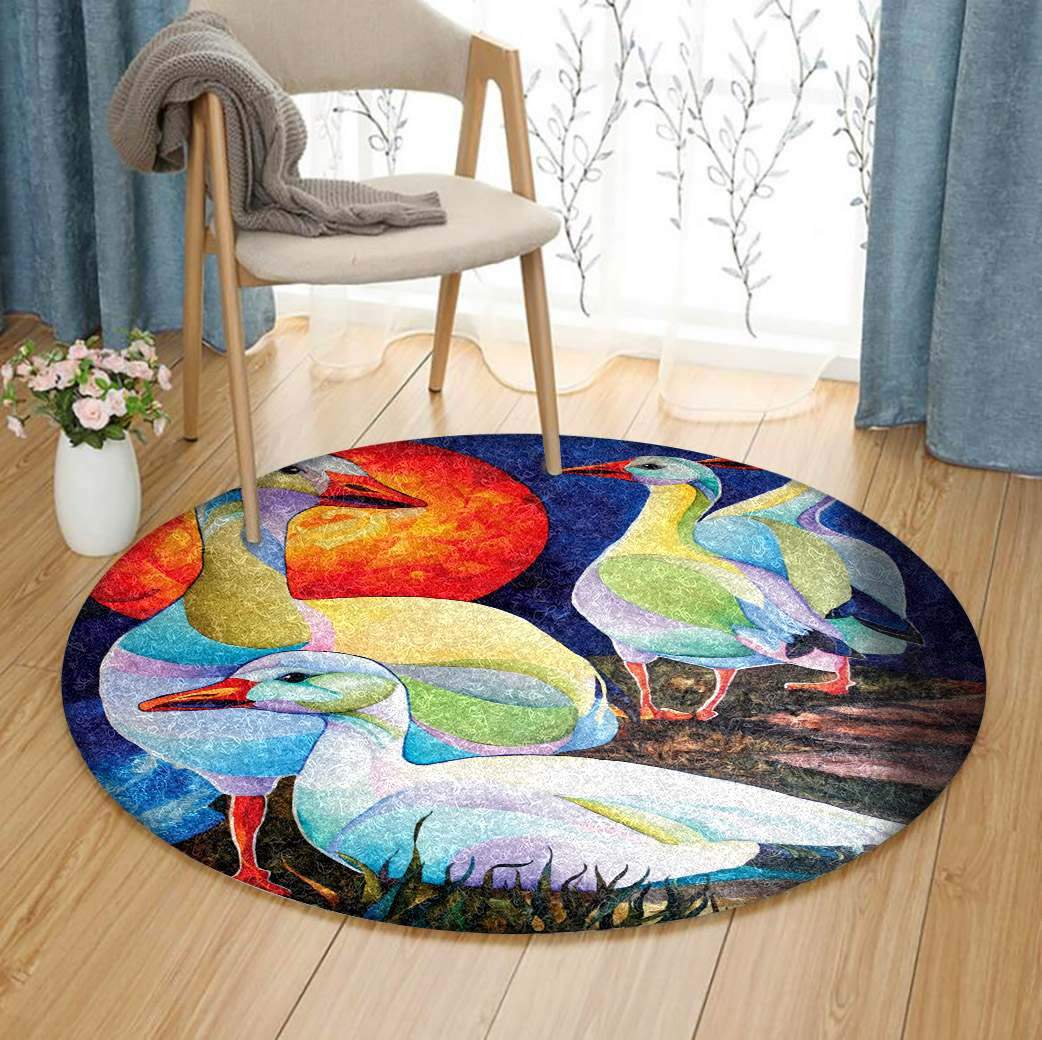 Duck Limited Edition Round Rug