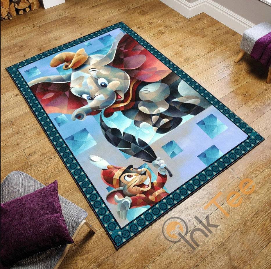 Dumbo 3d Movie Disney Character Christmas Gift For Lover Rug 12 Dumbo 3d Movie Disney Character Christmas Gift For Lover Rug
