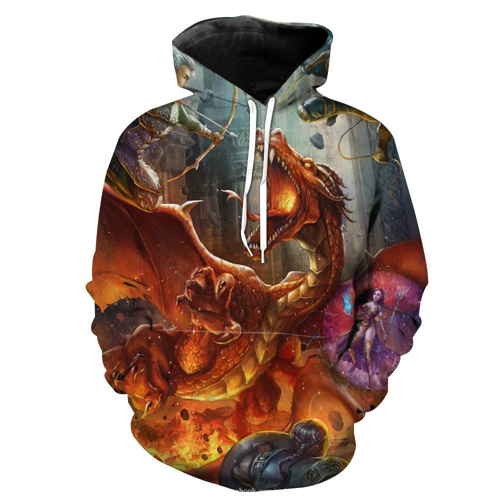 Dungeons And Dragons Adventure Nerd Hoodie 3D 2 Dungeons And Dragons Adventure Nerd Hoodie 3D