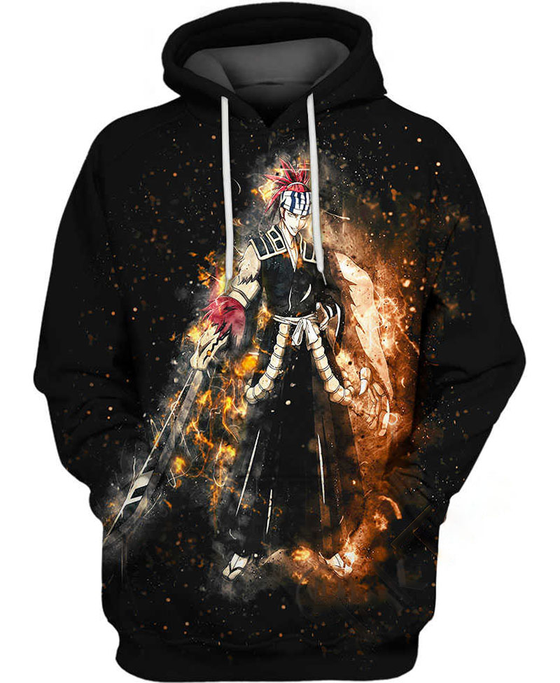 Dynamic Guy Renji Abarai Hoodie 3D 13 Dynamic Guy Renji Abarai Hoodie 3D