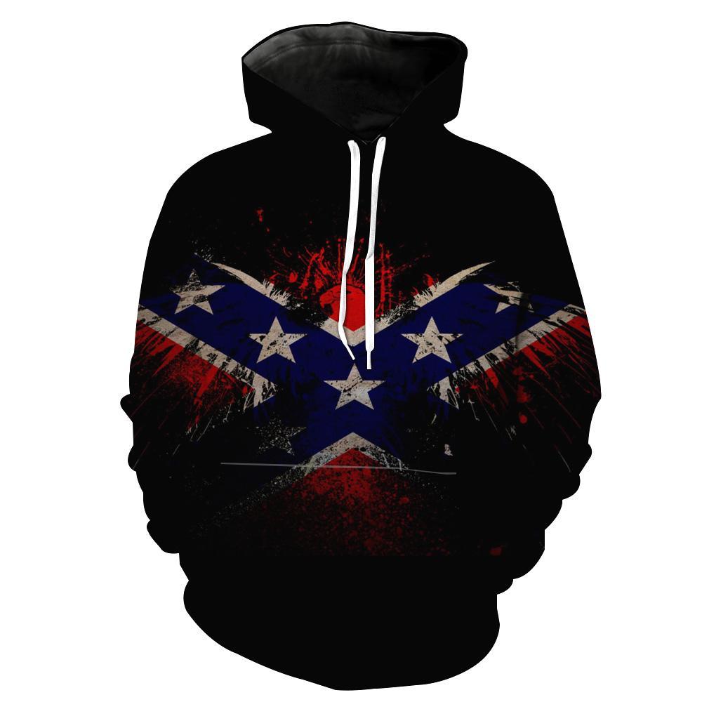 Eagle Flag American Eagle Flag Hoodie 3D