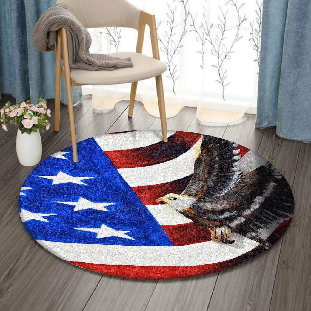 Eagle Limited Edition Round Rug 3 Eagle Limited Edition Round Rug