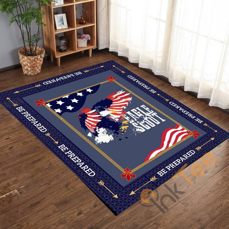 Eagle Scout American Flag Of The United States Bedroom Living Room Rug 7 Eagle Scout American Flag Of The United States Bedroom Living Room Rug