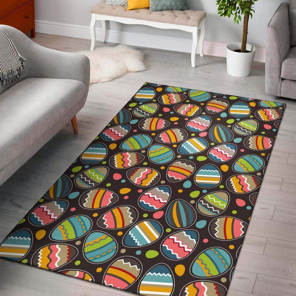 Easter Eggs Pattern Print Design Limited Edition Rug 3 Easter Eggs Pattern Print Design Limited Edition Rug