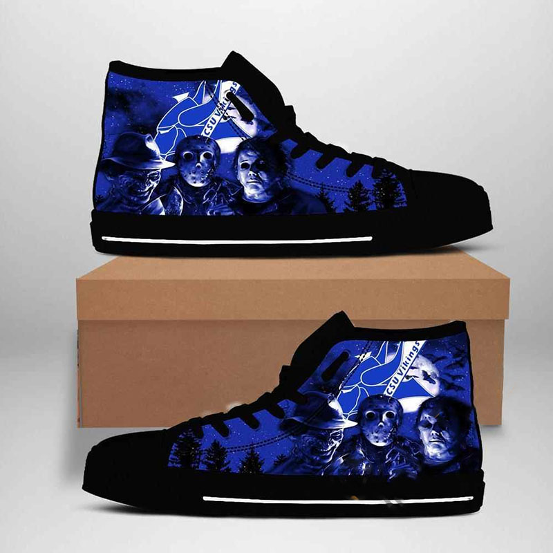 ECSU Vikings NCAA High Top Shoes
