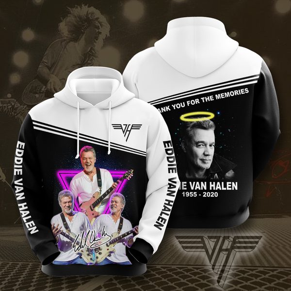 Eddie Van Custom Hoodie 3D