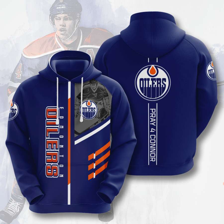 Edmonton Oilers Custom Hoodie 3D
