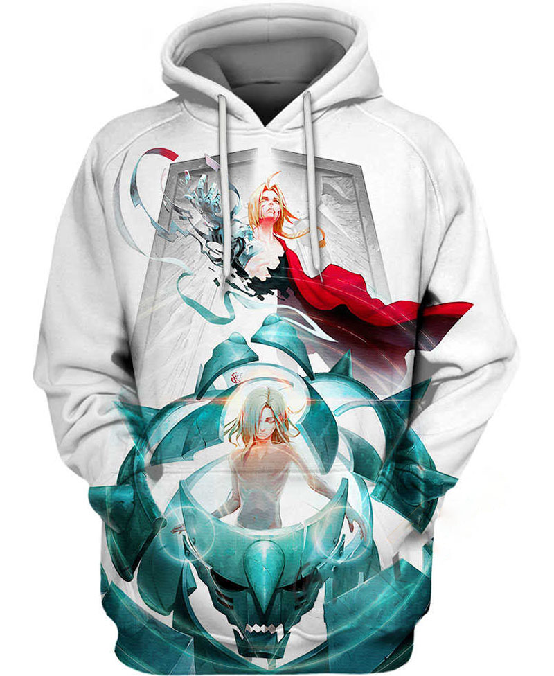Edward Elric Hoodie 3D