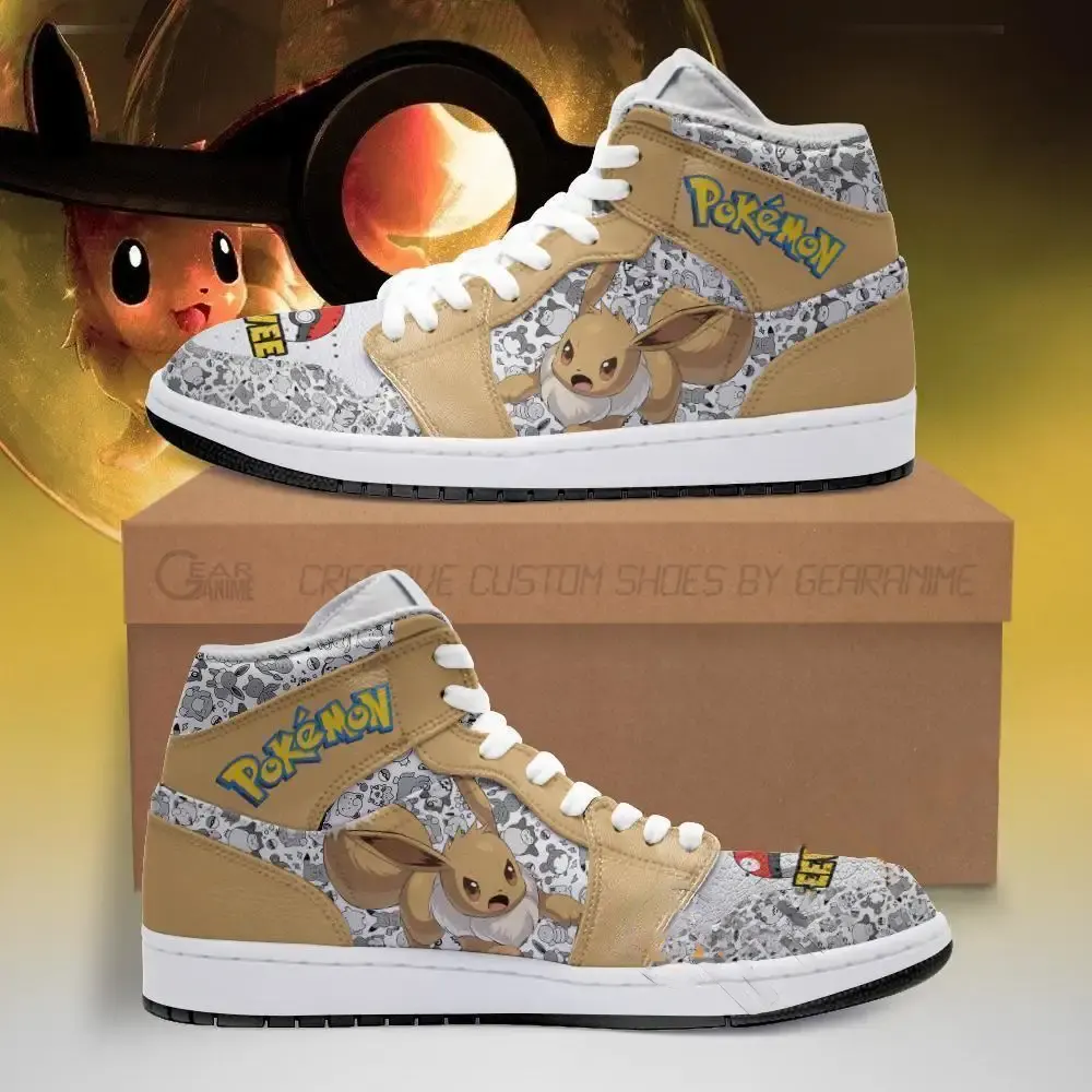 Eevee Pokemon Amazon Air Jordan Shoes