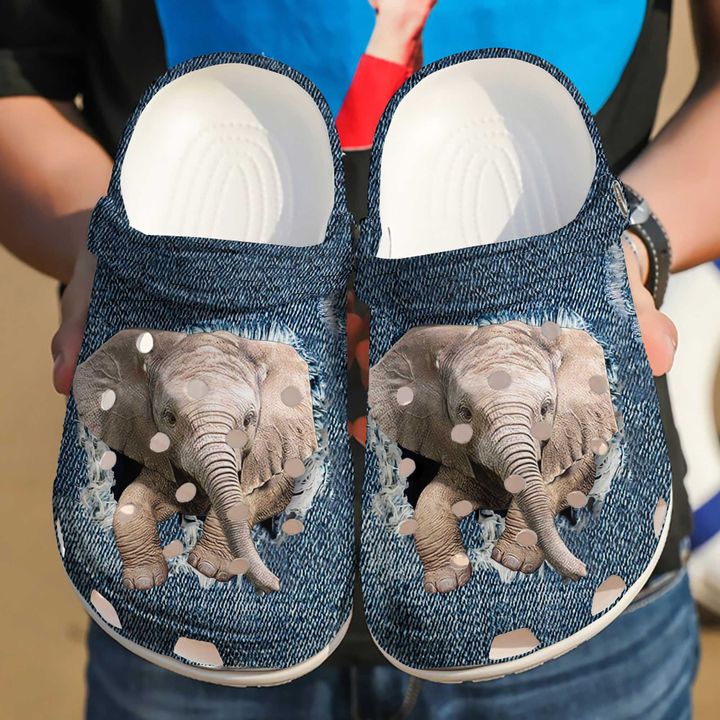 Elephant Baby Crocs Clog Shoes