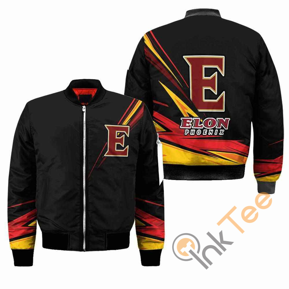 Elon Phoenix NCAA Black Apparel Best Christmas Gift For Fans Bomber Jacket