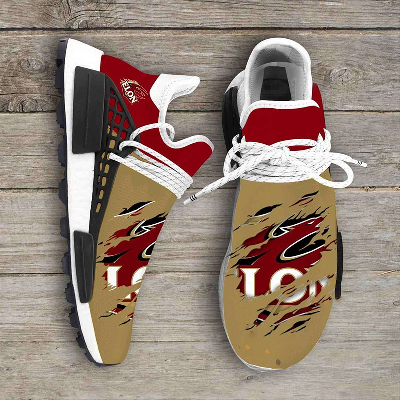 Elon Phoenix NCAA Sport Teams NMD Human Shoes