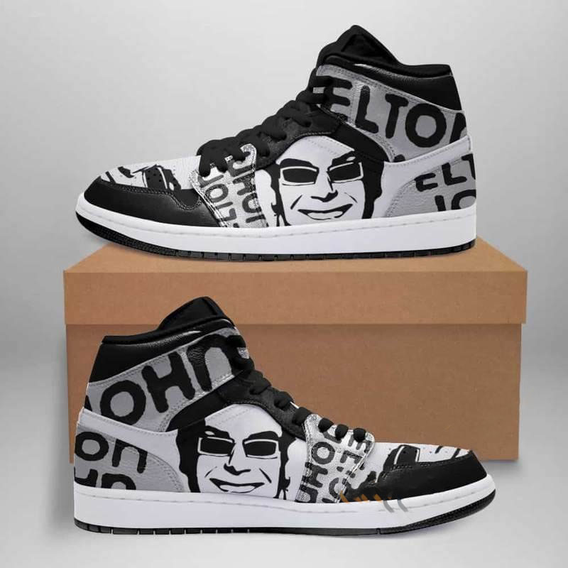 Elton John Custom Air Jordan Shoes