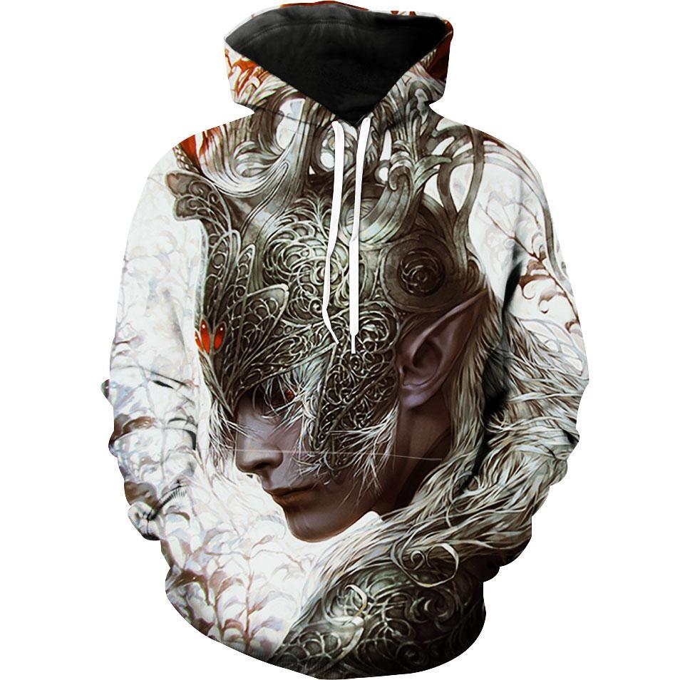 Elven King Fantasy Elf Artworks Hoodie 3D 3 Elven King Fantasy Elf Artworks Hoodie 3D