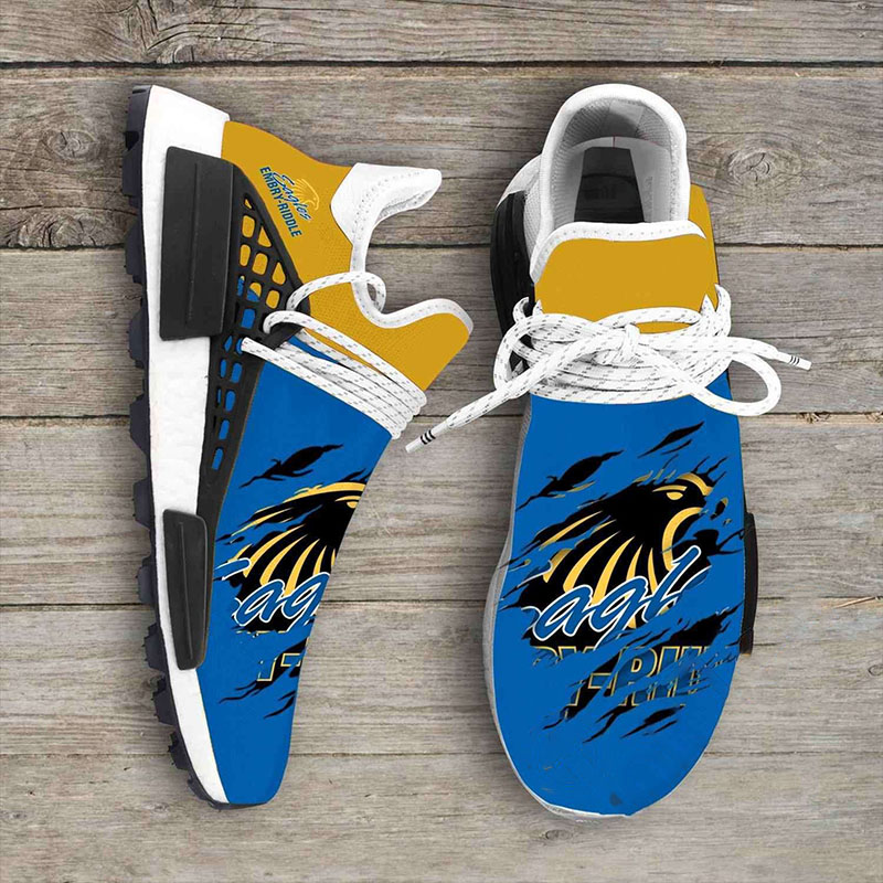 Embry Riddle Eagles NCAA Sports Teams NMD Human Shoes 5 Embry Riddle Eagles NCAA Sports Teams NMD Human Shoes